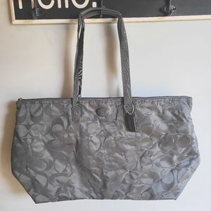 Coach Satin Duffle Bag